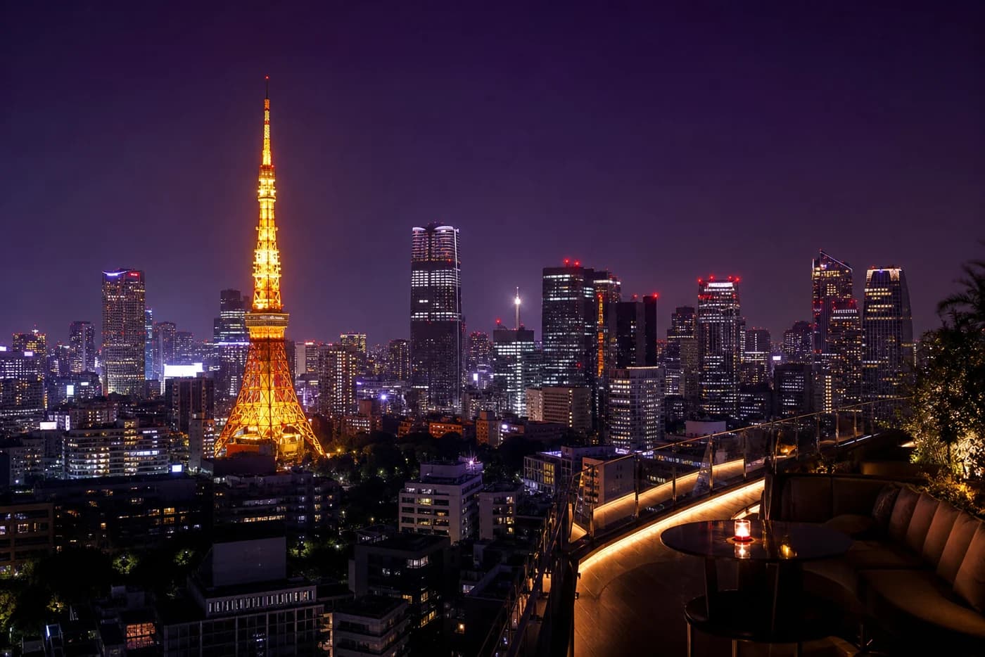 Tokyo Tower night view